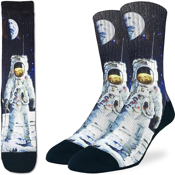 Good Luck Sock Novelty Crew Socks for Adults - For Men, Women and Teens