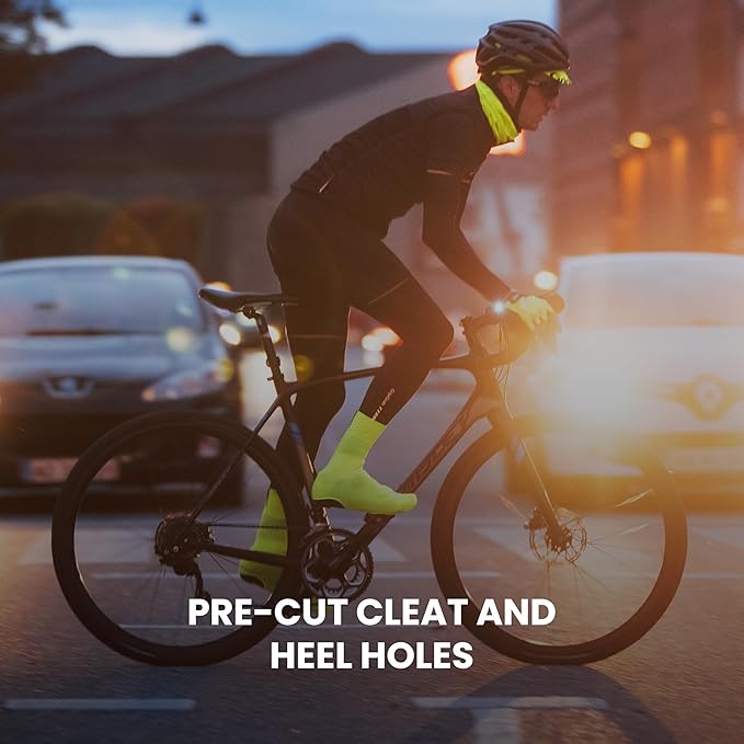 GripGrab Primavera Road Bike Spring Autumn Cycling Cover Socks Aero Oversocks Knitted Overshoes Knit Shoe Covers Fall