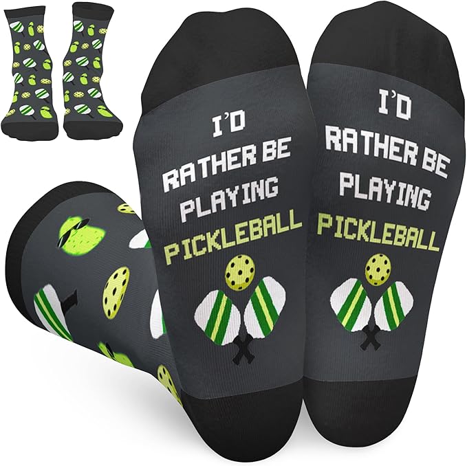 FOURSTUFF Ski, Cycling, Basketball, Golf, Pickleball, Softball, Volleyball, Wrestling, Soccer - Sports Socks for Women Men