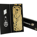 Thinvik Bike Chain 11 Speed, 1/2''× 11/128'', 110 Links - Road & Gravel and MTB Chain for Shimano and SRAM(Not for SRAM AXS) - Elite Gold Full Hollow - Quick Link Included