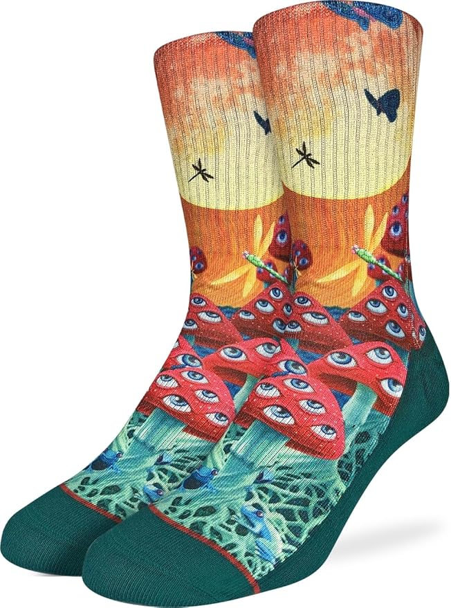 Good Luck Sock Novelty Crew Socks for Adults - For Men, Women and Teens