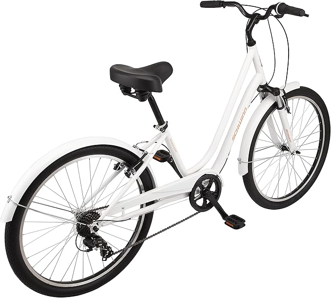 Schwinn Regioneer Adult Hybrid Comfort Bike, 26-Inch Wheels, 7-Speed, Steel Frame, Alloy Linear Brakes, Multiple Colors