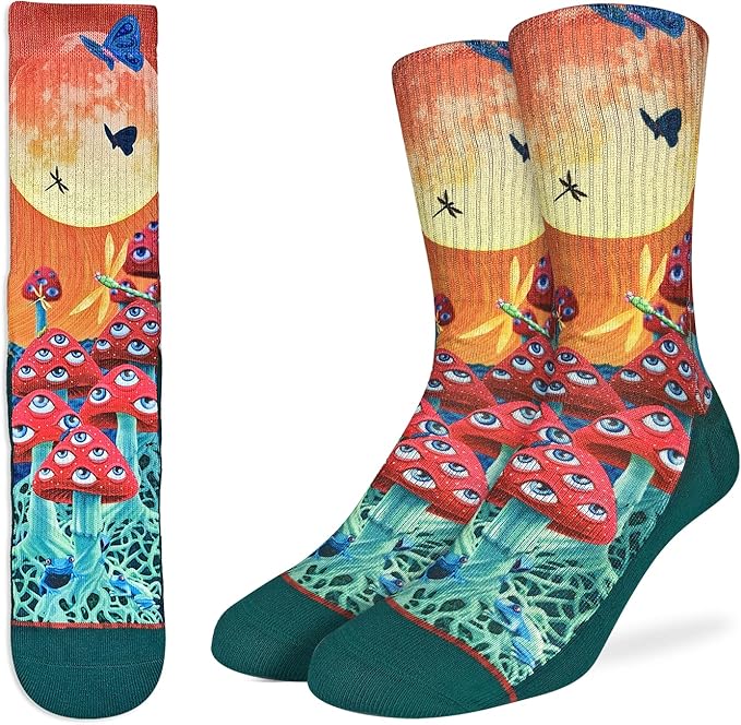 Good Luck Sock Novelty Crew Socks for Adults - For Men, Women and Teens