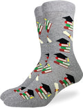 Good Luck Sock Novelty Crew Socks for Adults - For Men, Women and Teens