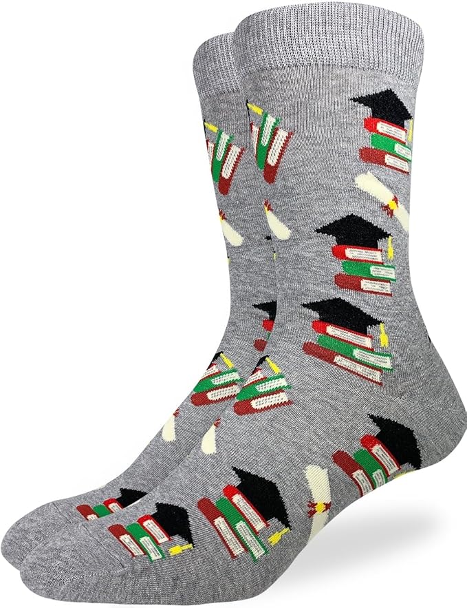 Good Luck Sock Novelty Crew Socks for Adults - For Men, Women and Teens