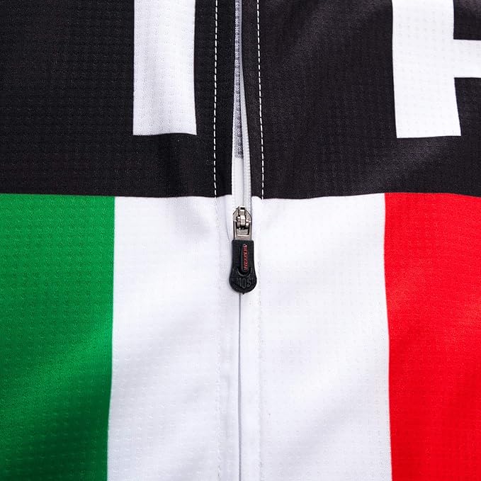 Men's Cycling Jerseys Tops Biking Shirts Short Sleeve Full Zipper Bike Clothing