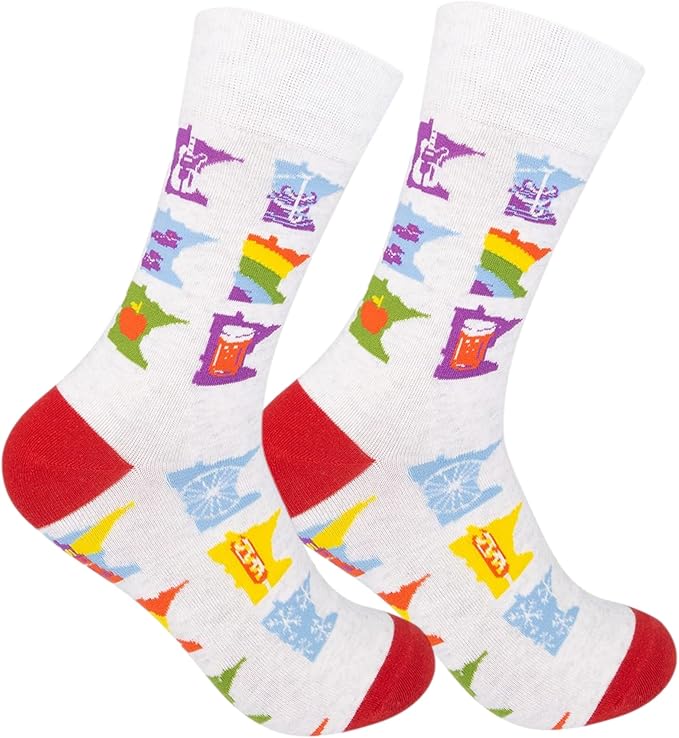 FUNATIC Funny Outdoor Themed Socks for Men Women - Novelty Gifts For Golfing, Fishing, Hunting, Bigfoot, Pickleball, and More