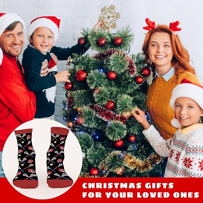 FOURSTUFF Ski, Cycling, Basketball, Golf, Pickleball, Softball, Volleyball, Wrestling, Soccer - Sports Socks for Women Men