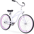 sixthreezero Urban Lady Beach Cruiser Bike, Women's 3 Speed Hybrid Bicycle