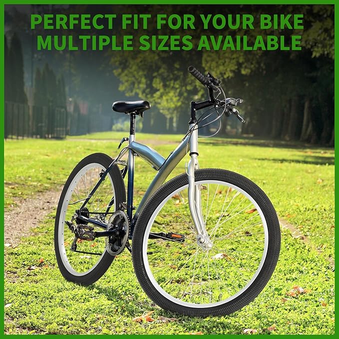 2-Pack Mountain Bike Tires & Inner Tubes Set 20X 1.75-2.125 Folding Puncture-Resistant Replacement Tires with Pair 1.75-2.125 Inner Tubes & Tire Levers for MTB Off-Road Bikes