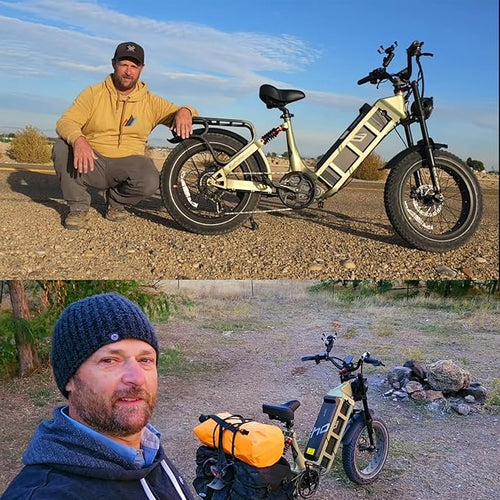 2026 eAhora Juliet Pro 2 EBike - Dual Motor 5400W/1200W 30-43MPH 60V 70Ah 200Mile Long Range Electric Bike for Adults, 20'' Fat Tire Fast Electric Mountain Bike Full Suspension Electric Bicycle