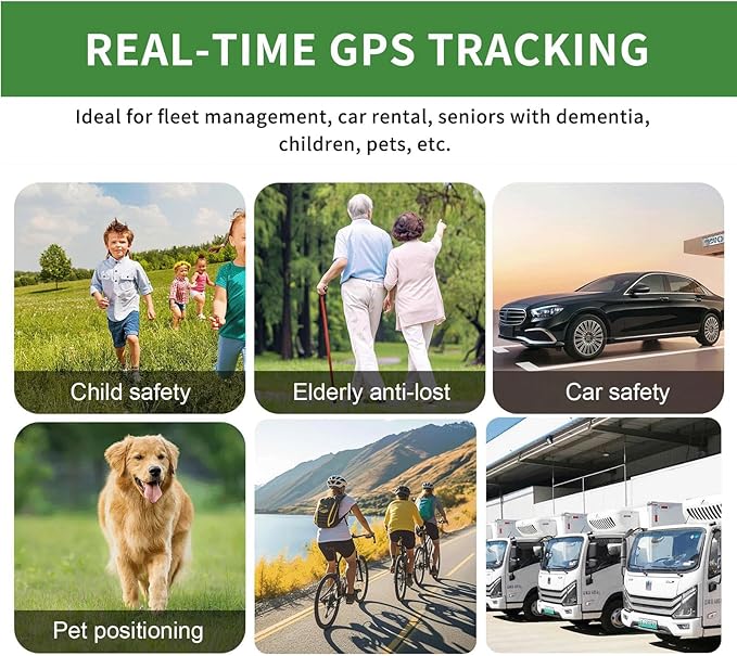 GPS Tracker for Vehicles No Subscription - Mini Magnetic Tracker Device for Vehicles,Real Time Car GPS Tracker,Tracking Devices for Cars Hidden No Monthly Fee