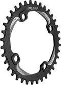 Funn Solo Narrow Wide Chainring for 9 10 11 12 Speed Chain, Fits 104mm BCD Interface Crankset, Single Speed Bike Chain Ring for MTB, BMX Bike, Gravel Bike and Road Bike