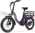 ESKUTE Electric Bike for Adults – 1200W Peak Motor, Folding 20x3 Fat Tire E‑Bike, 48V 10.4Ah Battery, Step‑Through Cargo Fold Ebike, NFC Unlock, 28 MPH, 7‑Speed, Up to 55 Miles