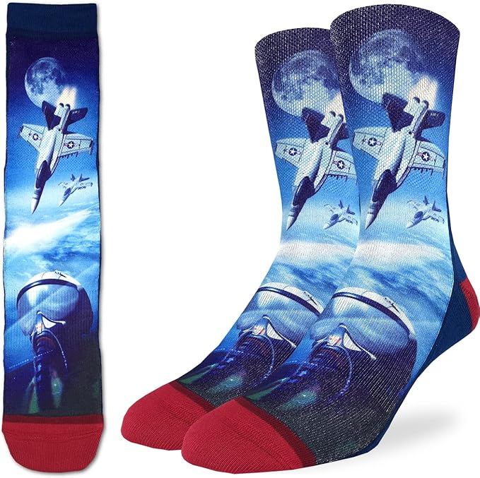Good Luck Sock Novelty Crew Socks for Adults - For Men, Women and Teens