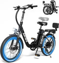 Electric Bike for Adults and Teens, Ebike, Electric Bicycle Mountain Dirt Bike Fat Tire Electric Bike, Multi-Funtional Bike for Work, School, Commute, Off-Road