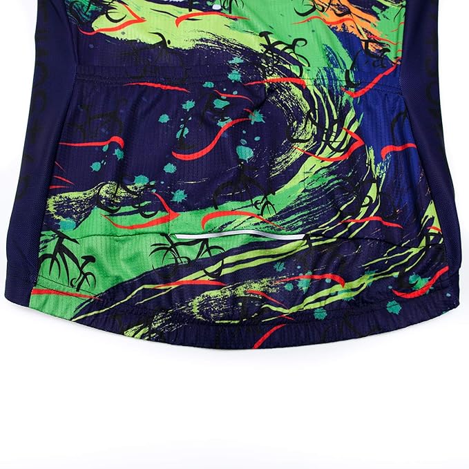 Hotlion Summer Cycling Jersey Men Mountain Bike Jersey Quick Dry Bicycle Shirt Short Sleeve Cycling Clothing