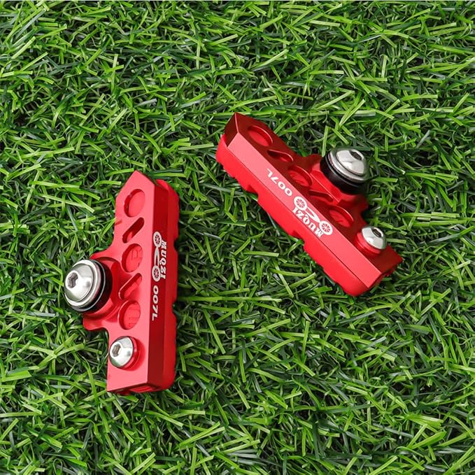 Bicycle C Caliper Extended Brake Pad (Set of 2) Bike Wear-Resistant Replaceable Aluminum Alloy Rim Brake for Road Bike,MTB,Folding Bike