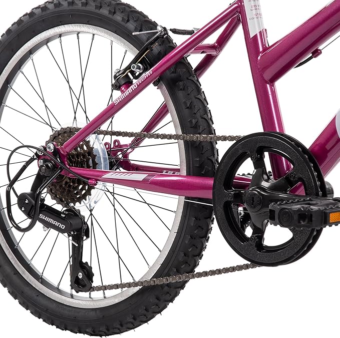 Huffy Stone Mountain Bike for Men and Women, 20”/24”/26”, 6-Speed (20”) or 21-Speed, Front or Dual Suspension (Varies), Multiple Colors, Adjustable Saddle, Shimano Equipped, All-Terrain Tires