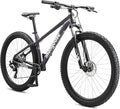Mongoose Switchback Mountain Bike for Men and Women, 8 to 10-Speed Drivetrain with Trigger Shifters, 27.5 to 29-Inch Wheels, 15.5 to 17.5-Inch Frame