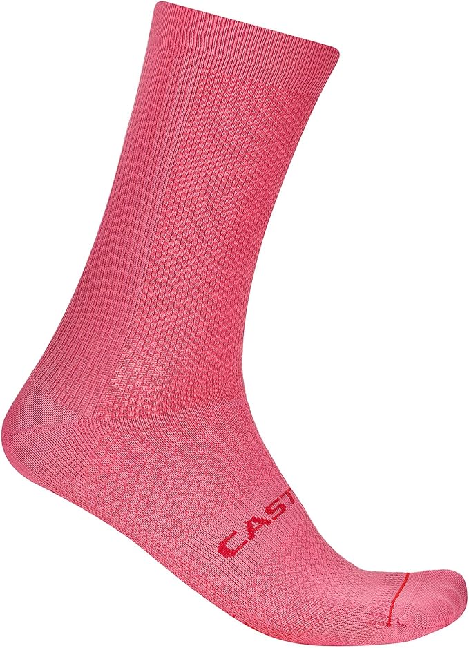 CASTELLI Men’s Espresso 18 Sock, Moisture Wicking Performance Cycling Apparel Sock for Road & Gravel Biking