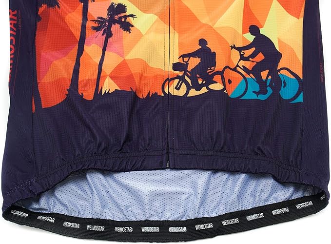 Hotlion Summer Cycling Jersey Men Mountain Bike Jersey Quick Dry Bicycle Shirt Short Sleeve Cycling Clothing