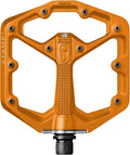 Crankbrothers Stamp Flat MTB Pedals - Size-Specific, Lightweight, Versatile, Durable Bike Pedals