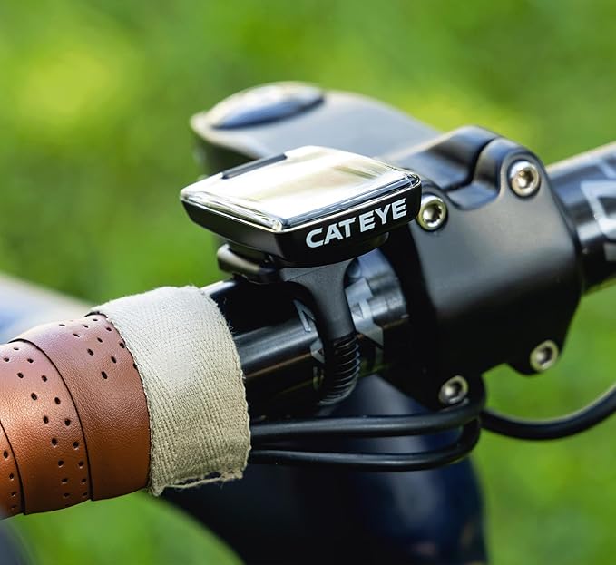 CATEYE Urban Wireless Bike Computer – Analog Speedometer & Odometer with Calorie Tracking, FlexTight™ Mount, Auto Start/Stop, Programmable Odometer & Easy Setup for All Bikes