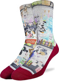 Good Luck Sock Novelty Crew Socks for Adults - For Men, Women and Teens