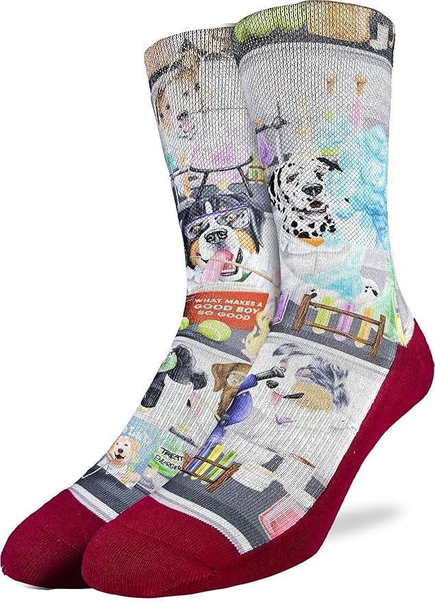 Good Luck Sock Novelty Crew Socks for Adults - For Men, Women and Teens