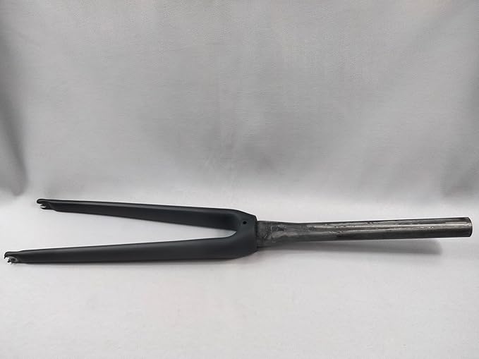 Road Bike Fork 700C 3K Carbon Fibre Forks Cone Tube 28.6mm C-Braking