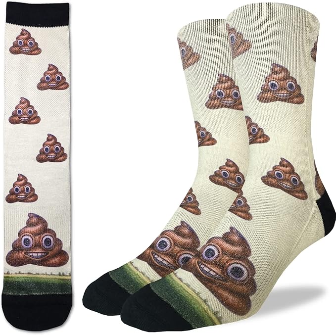 Good Luck Sock Novelty Crew Socks for Adults - For Men, Women and Teens