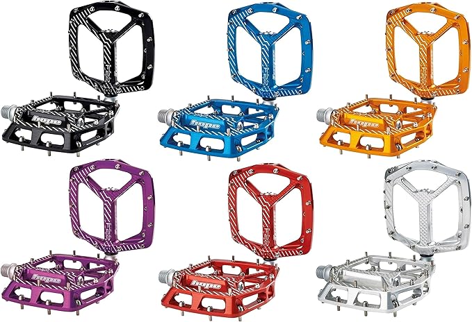 Hope F22 Aluminium 9/16 Inch Platform Bike Pedals Black