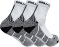 only U Quarter Running Socks – Premium Performance Moisture-Wicking Athletic Socks with Cushioned Anti-Blister Arch Support