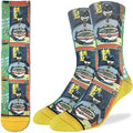 Good Luck Sock Novelty Crew Socks for Adults - For Men, Women and Teens