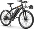 TotGuard Electric Bike for Adults, 27.5" Electric Bike 500W Ebike 20MPH Adult Electric Bicycles Electric Mountain Bike,48V 499WH Removable Lithium Battery,21-Speed Gears,Lockable Suspension Fork