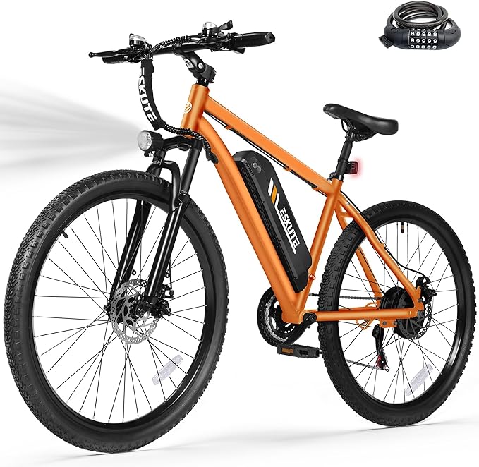M200 Electric Bike for Adults – 21-Speed Gear 27.5" Mountain E-Bike, 1200W Peak Brushless Motor 28MPH, 48V 10.4Ah&13Ah Removable Battery, Up to 55-65 Miles Range, Step Over Commuter E-MTB, NFC Unlock
