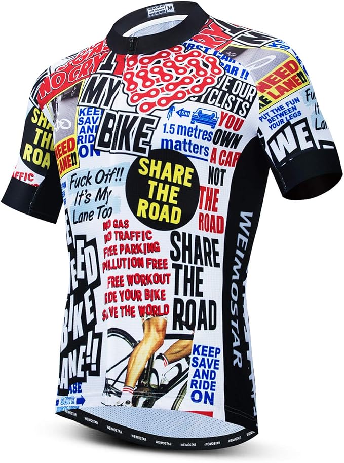 Bike Bicycle Tops Men's Cycling Jerseys Full Zipper MTB Clothing Cycle Clothes