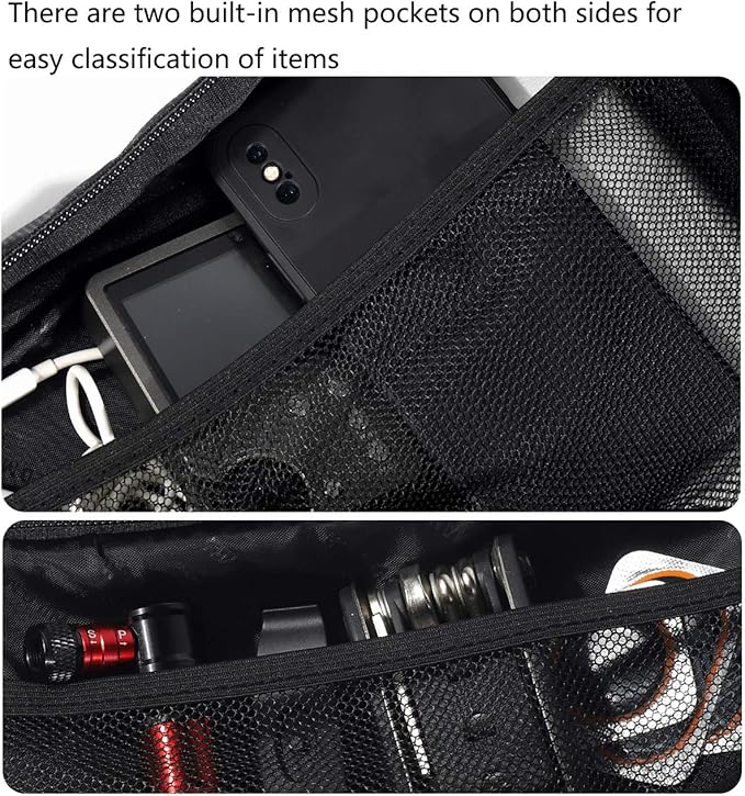 WILD MAN 3L Triangle Frame Bike Bag Large Capacity for Mountain Bicycle Cycling MTB Bicycle Cycling (ES19)