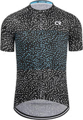 Coconut Ropamo CR Mens Cycling Jersey Short Sleeve Road Bike Shirt with 3+1 Zipper Pockets Breathable Quick Dry
