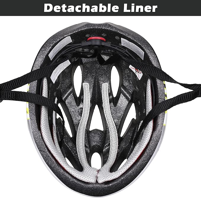 Zacro Adult Bike Helmet Lightweight for Men Women Comfort with Pads&Visor, Certified Bicycle Helmet for Adults Youth Mountain Road Biker