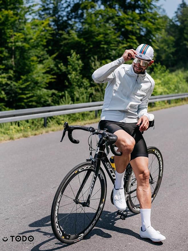 TODO PRO Cycling Socks - Breathable Bike Socks for Men and Women