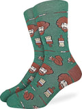 Good Luck Sock Novelty Crew Socks for Adults - For Men, Women and Teens
