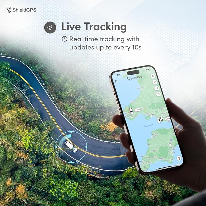 G1C - 4G Mini Wired GPS Tracker for Cars, Vehicles, RVs, Motorbikes, E-Bikes - Easy Self Install for Tracking, Anti Theft & Fleet Management