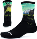 Swiftwick VISION IMPRESSION Crew, National Parks/States Edition, Running, Hiking and Cycling Socks