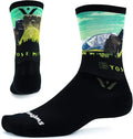 Swiftwick VISION IMPRESSION Crew, National Parks/States Edition, Running, Hiking and Cycling Socks
