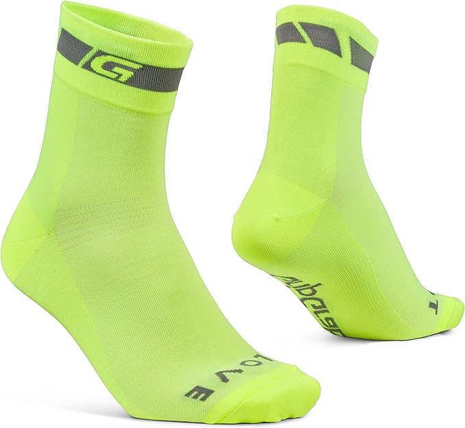 GripGrab Classic Regular Cut Summer Cycling Socks Single & Multipack Coolmax Bicycle Socks for Spinning Indoor Biking
