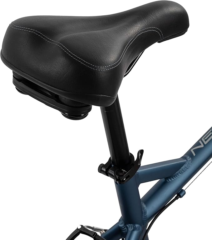 Schwinn Network 3.5 Hybrid Bike, 700c Mens and Womens Bike, 21-Speed Hybrid Bicycle, Aluminum Frame, Suspension Seat, Alloy Linear Pull Brakes, Adult Bicycle