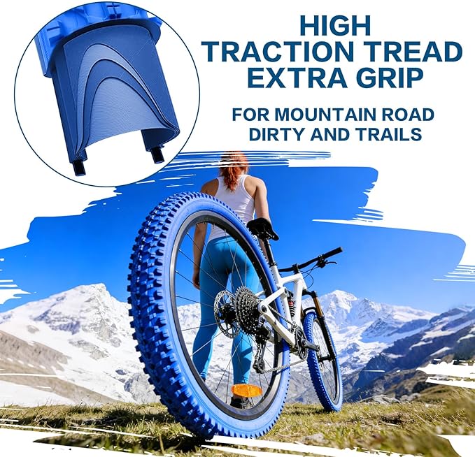 SIMEIQI Bike Tires 26x1.95 Inch Bike Tire for Mountain Foldable Replacement Bicycle Tire