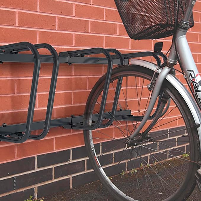 Bike Stand, 4 Bikes Rack Garage, 2.4" Width for most of Bikes